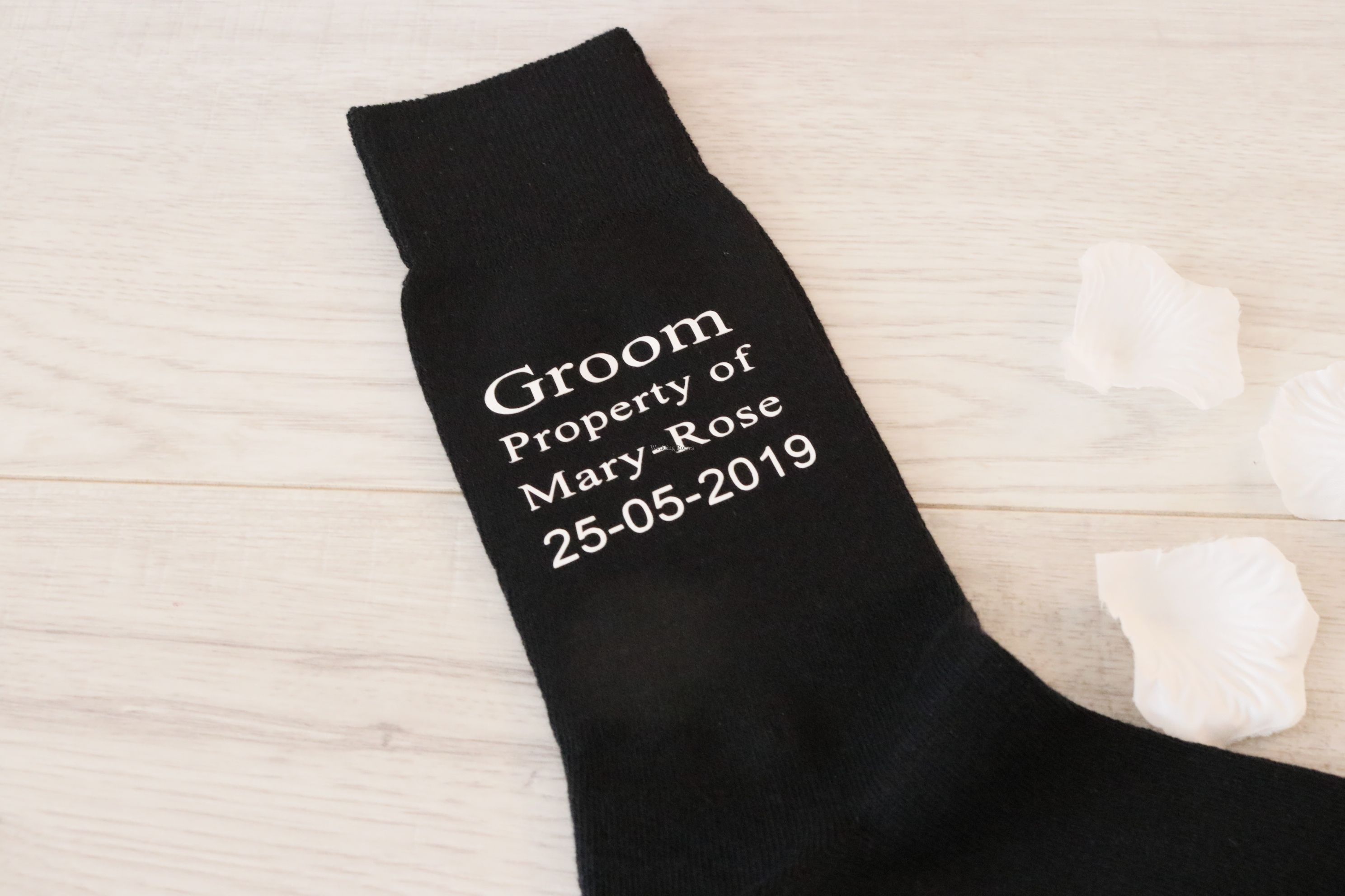 Groom Property Of Socks Personalised